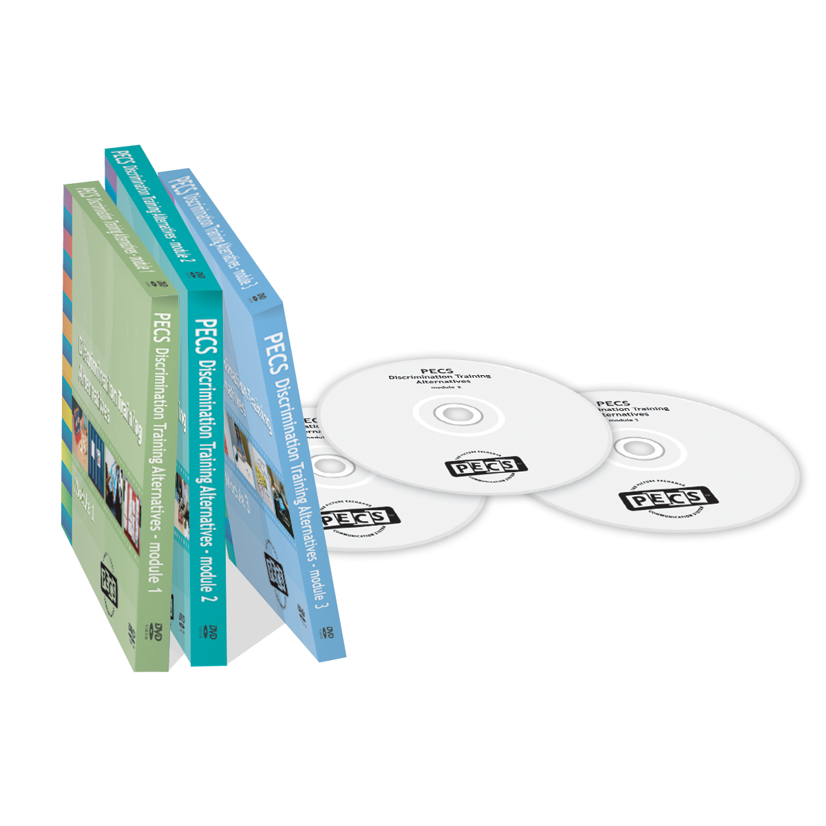 Discrimination Training Alternatives PECS training DVDs and manuals.