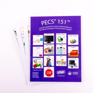 PECS communication cards.