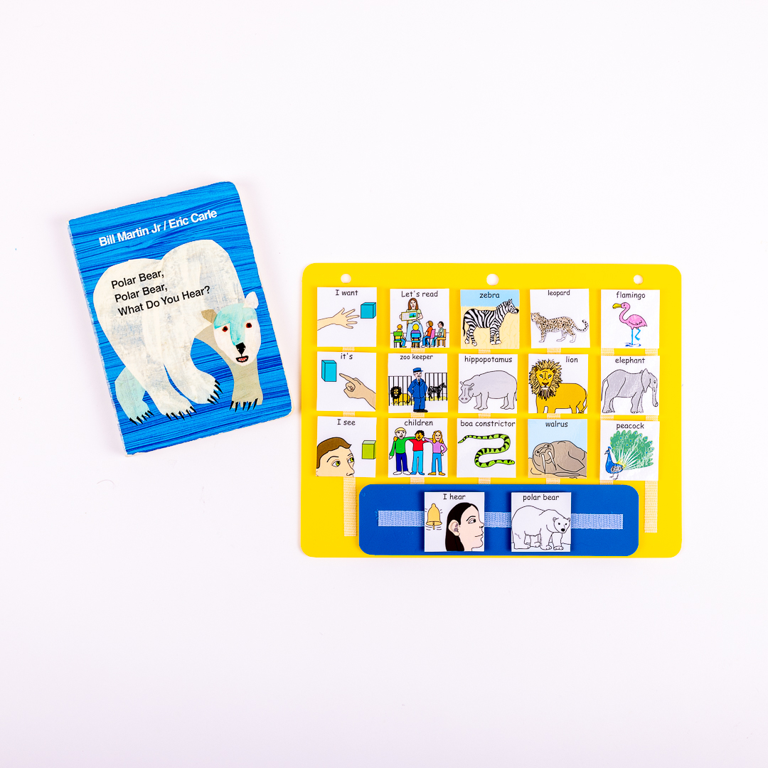 Polar Bear Story Book Activity-2699 Polar Bear pictures and communication board.