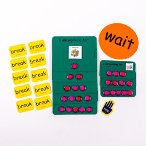 Break cards, wait card, working for cards in green.
