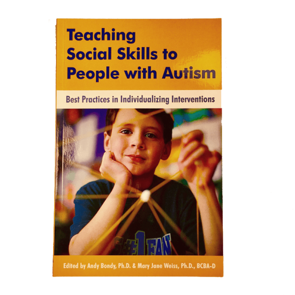 Book cover: Teaching social skills to autistic people.