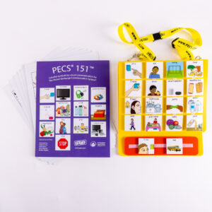 PECS communication kit.