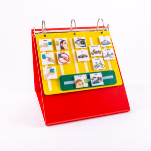 Communication board, visual aids, learning tool.