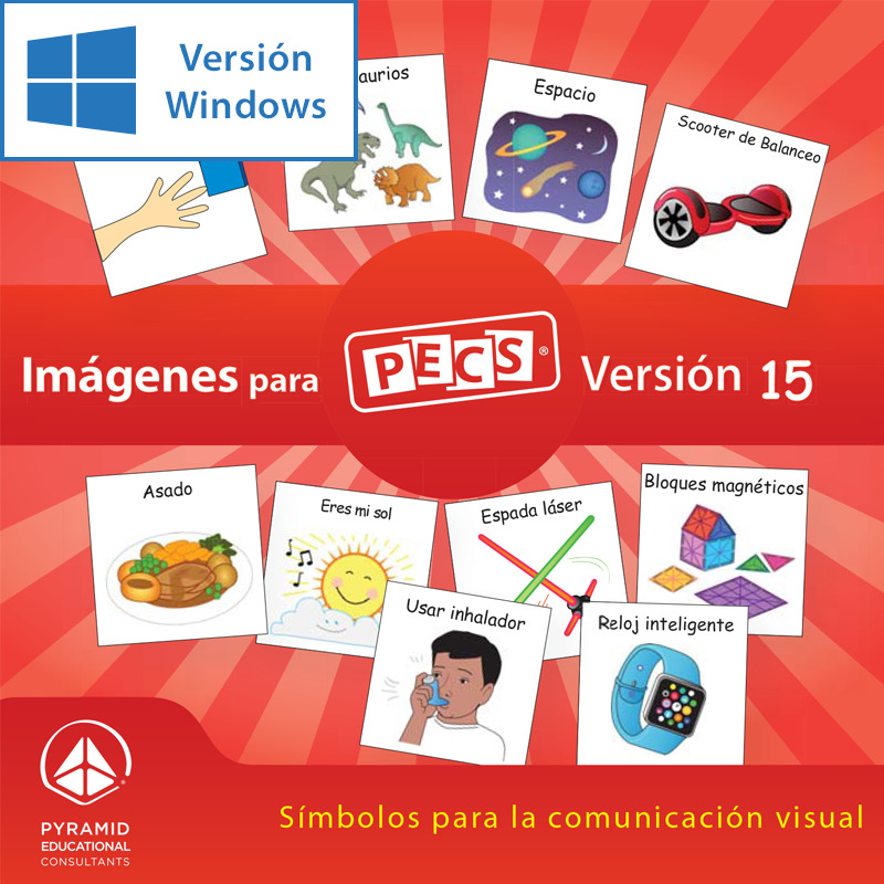 Pics for PECS® Version 15 Download Spanish (for Windows) Pics for PECS in Spanish, version 15.