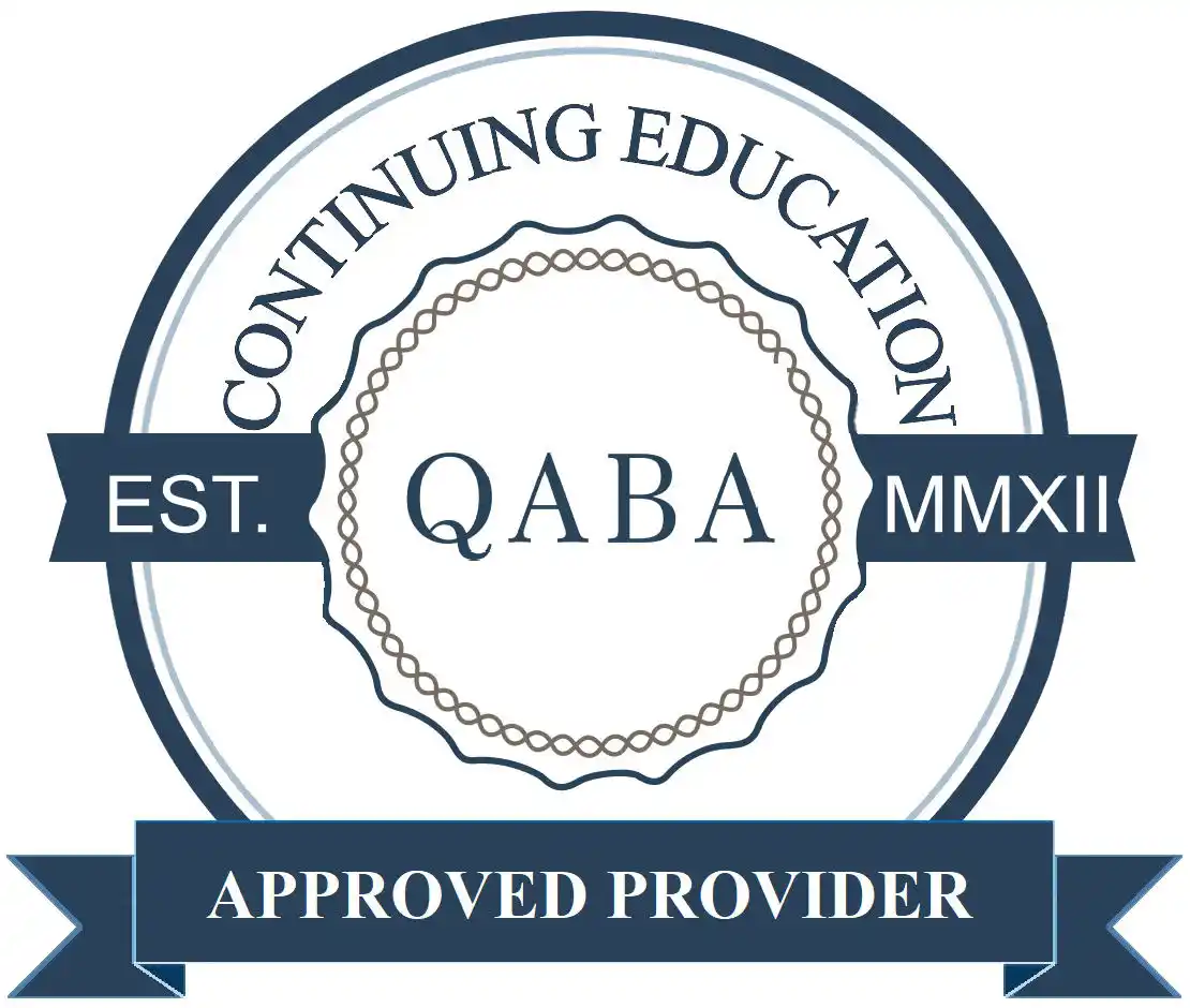 QABA Continuing Education Approved Provider logo
